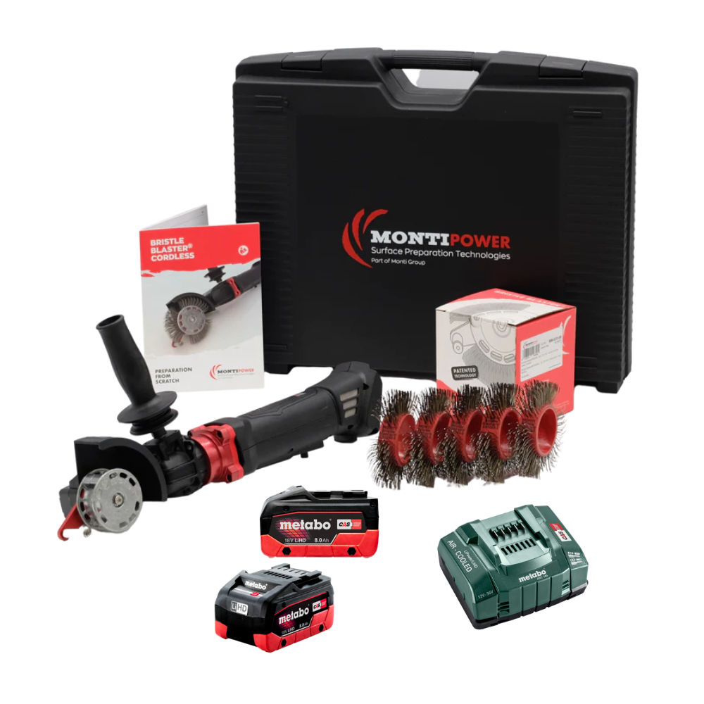 Bristle Blaster CORDLESS Kit, 2 Batteries & Charger (SB-701-BMC-82S)