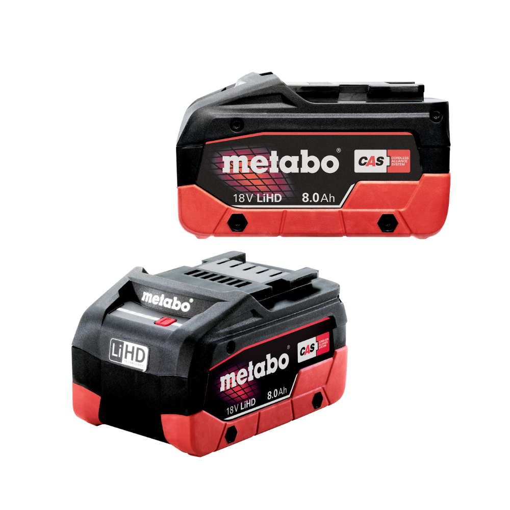 Metabo 18V 8Ah LiHD Battery Twin Pack (AU32102800)