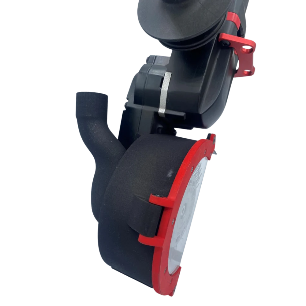 Dust Extraction Hood for Bristle Blaster drive units, 23mm (ZU-030)