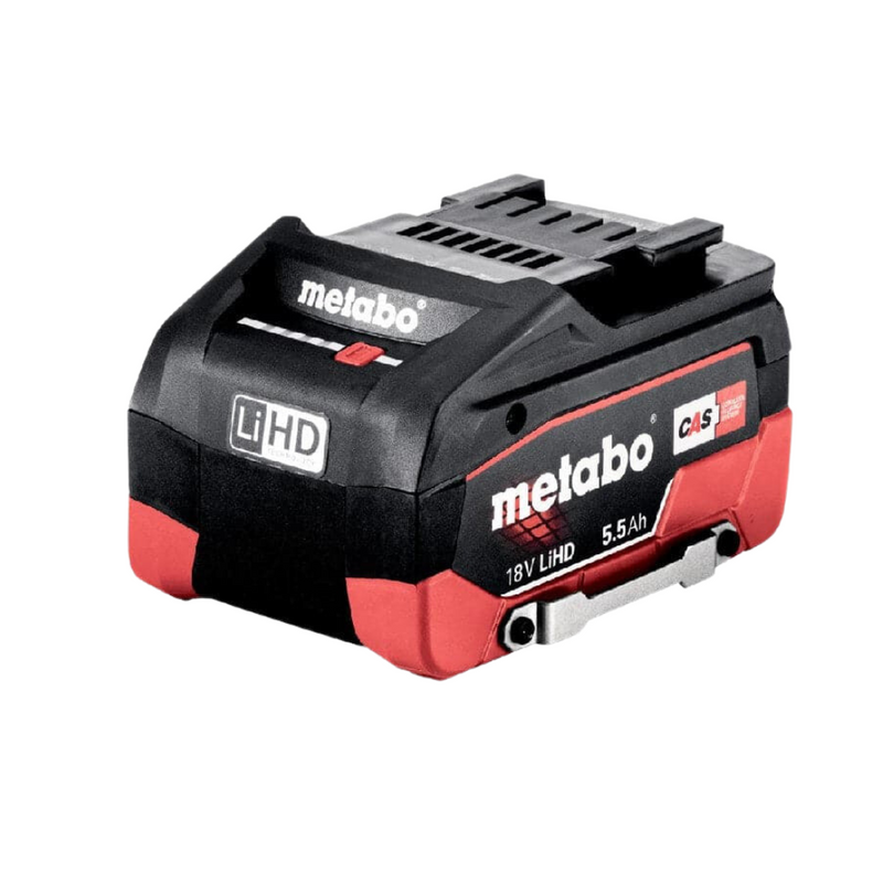 Metabo 18V 5.5Ah LiHD Battery Pack with Drop Secure (624990000)