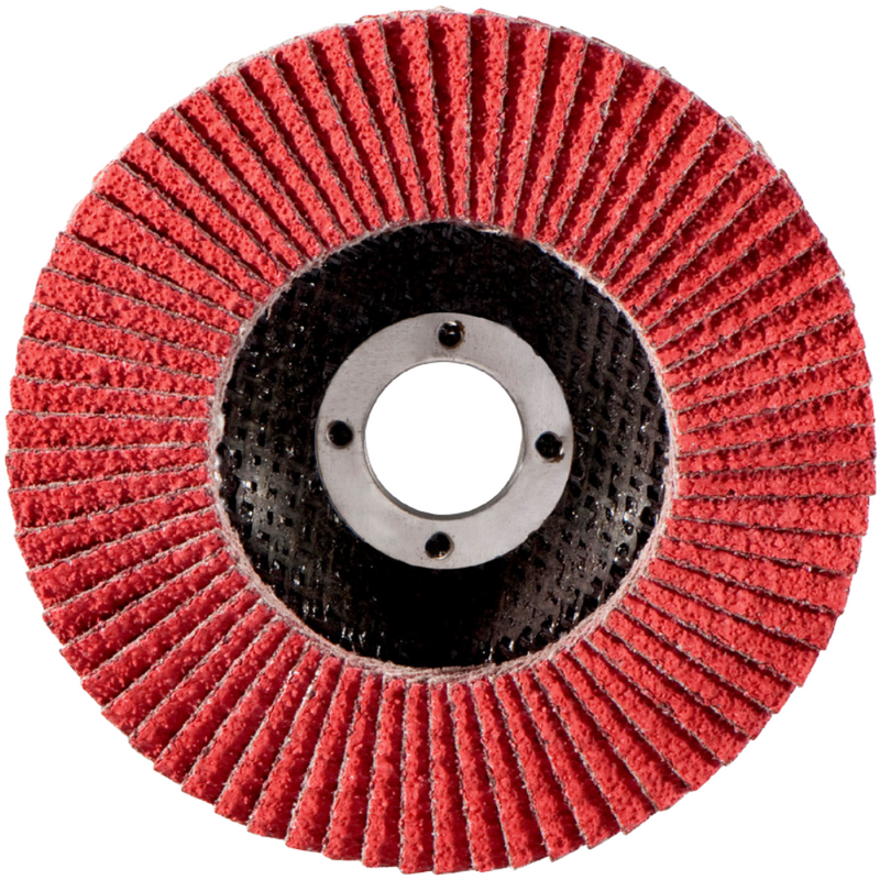 Metabo 125mm P80 "Flexiamant Super" Ceramic Flap Discs - Box of 10  (626171000)