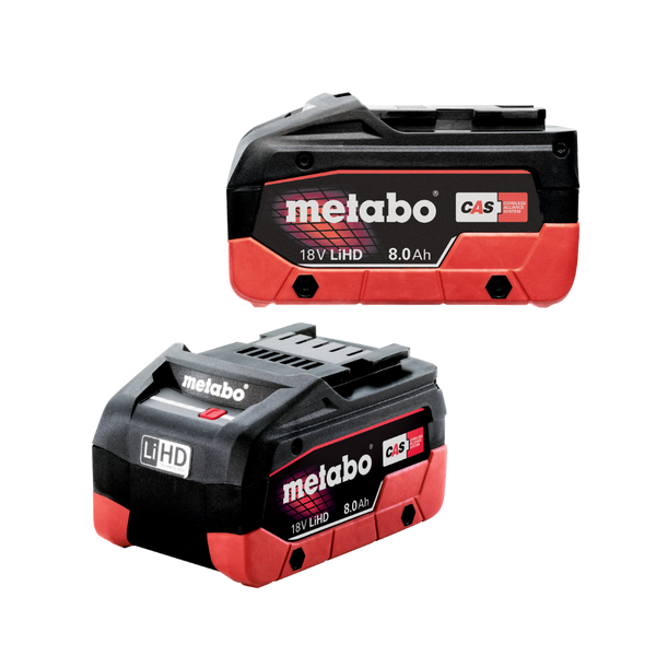 Metabo 18V 8Ah LiHD Battery Twin Pack (AU32102800)
