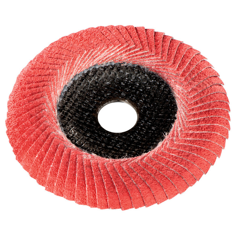 Metabo 125mm P60 "Flexiamant Super" Convex Ceramic Flap Discs - Box of 10 (626460000)