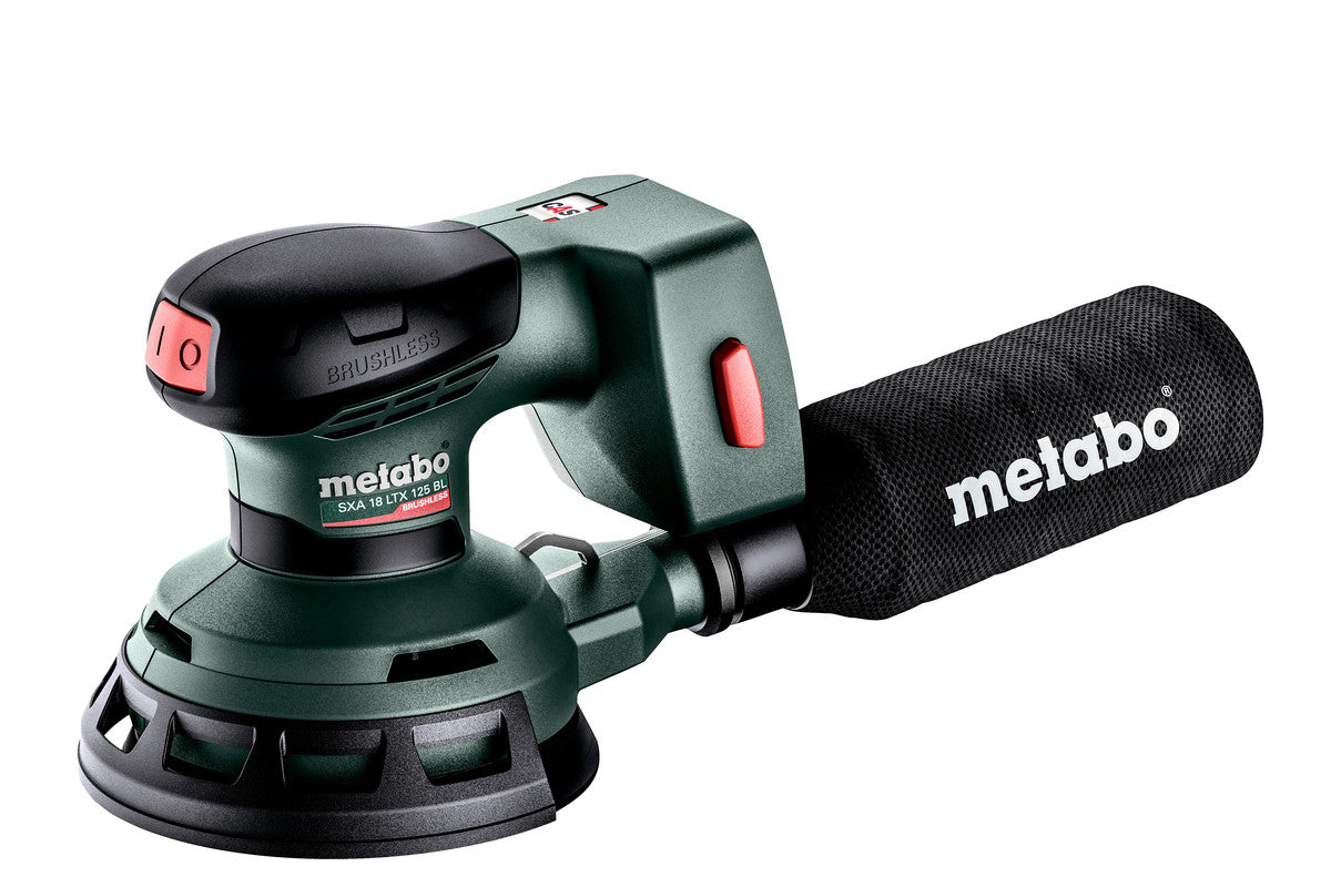 Metabo SXA 18 LTX 125 BL 18V Cordless (Skin) Random Orbital Sander (600146850)